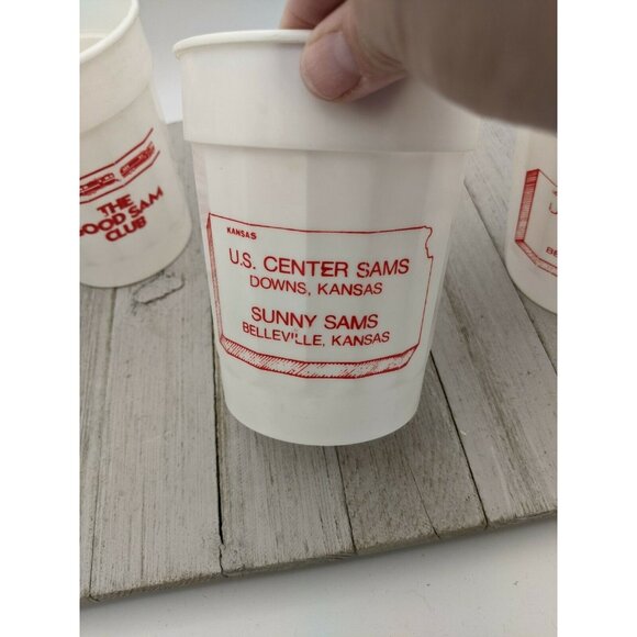 Vintage Good Sam Club Plastic Drinking Cup Advertising Downs Belleville KS - Picture 4 of 10